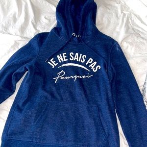 Navy sweater